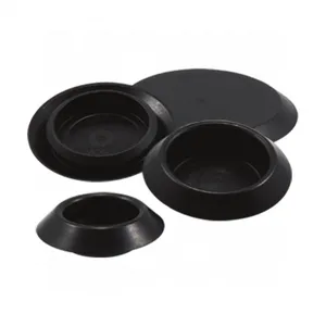 Flush Mount Black Auto Car Vehicle Body Sheet Metal Recessed 4 Inch Plastic Hole Plug SMR thumbnail-1