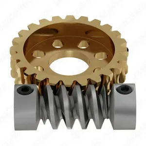Custom Worm and Gear - Multiple Types, Made-to-Order for Precision Motors, Robotics & New Energy Vehicle Drivetrains thumbnail-1