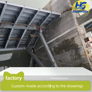 Arc Gate Channel Steel Gate, Flat Steel Gate, Hydraulic Engineering Channel Gate, Manual and Electric Valves thumbnail-1