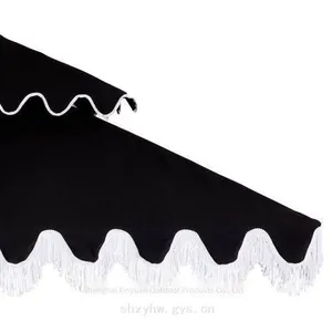 Portable Double-layer Square Center Pole Parasol, Customizable for Vacation Villages and Homestays thumbnail-2