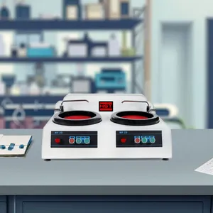 HST-MoPao 2D Double-Disc Grinding and Polishing Testing Equipment Machine With 1-Year Warranty Two Steps Stationary Speed thumbnail-5