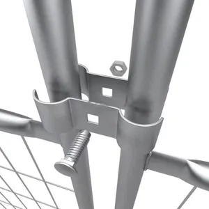 High Quality Galvanized 6X12 Chain Link Temporary Fence Panels for America ECO FRIENDLY thumbnail-5