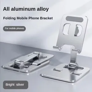 Foldable Aluminum Alloy Desktop Phone Stand thumbnail-4