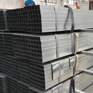 Great Value for Money Q195 Steel Pipethickness 0.5-2.2 Pre Galvanized Square Tube thumbnail-4