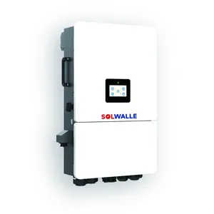 Solwalle 15Kw EU Hybrid Inverter, 2MPPT,Battery 48Vdc, 3Phase/400Vac Output, Wifi Included thumbnail-1