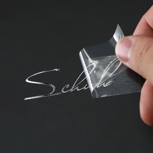 Metal Logo Transfer Label UV Sticker Custom Logo Waterproof UV Transfer Sticker thumbnail-4