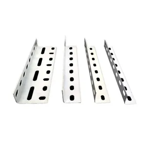 Multi-layer Universal Angle Steel Rack Set for Supermarket Shelves, With a Galvanized Surface; Color Can be Customized thumbnail-1