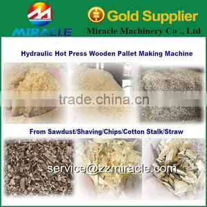 Making Pallet Machine From Sawdust and Shavings Also Called Wood Pallet Making Machine thumbnail-3