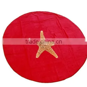 Cheap Round Beach Towel for All Ages thumbnail-1