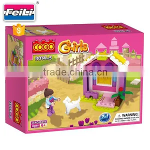 Cogo Bricks 2 IN 1 Blocks Toys for Girls Blocks Building Toy thumbnail-4