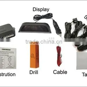 4 Rear Sensors Car Parking System Wireless With Led Display thumbnail-2