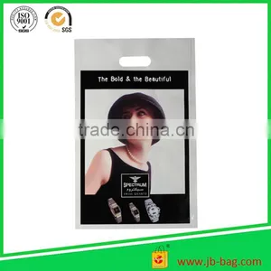 Heat Sea Sealing & Handle Plastic Poly Bag LDPE Plastic Type thumbnail-6