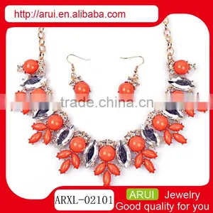 Bulk Colored Stones Crystal Jewelry Fashion Necklaces 2016 Quality Choice thumbnail-1