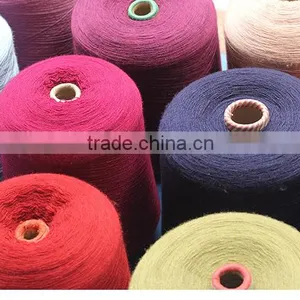50% Merino Wool 50% PVA Yarn 2/100nm Worsted Yarn Merino Wool Yarn thumbnail-1