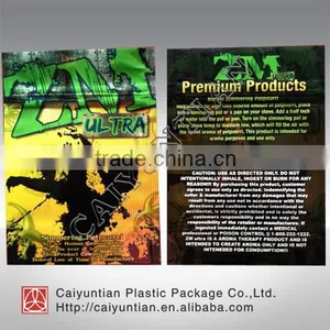 zm Ultra Foil Plastic Bag With Zipper / Hot Selling Customized Package Bags thumbnail-1
