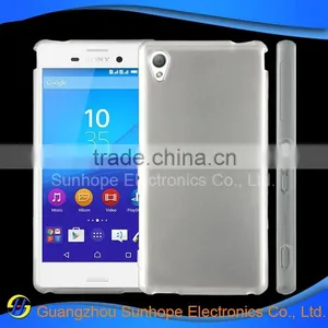 Glossy Frosted Gel Skin for Xperia M4 Aqua thumbnail-1