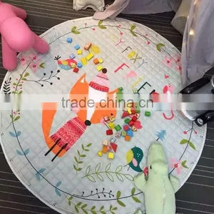 Baby Crawling Mats Toy Storage Folding Play Mat thumbnail-2