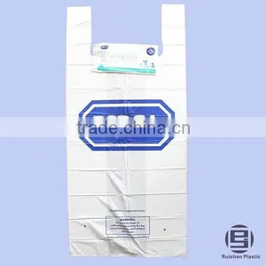 LDPE Collection Bag For Clothes And Shoes T-shirt Shape thumbnail-1
