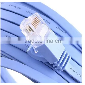 Flat UTP Cat6A Patch Cord Ethernet Cable thumbnail-1