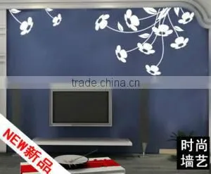 Beautiful Flower Eco-friendly Fashion Wall Sticker thumbnail-1