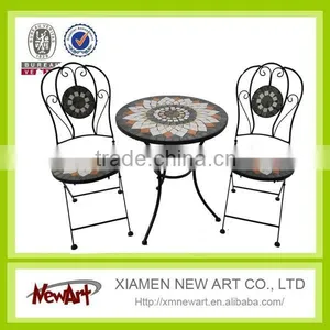 Metal Frame Mosaic Garden Furniture thumbnail-1