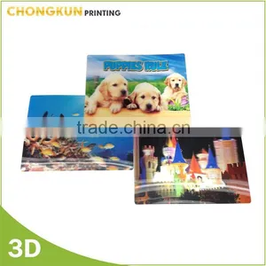 Hot Sale Special Souvenir Items BPA Free 3D Lenticular Postcard thumbnail-2