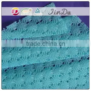 African Cheaper Yarn Dyed Lace Fabric thumbnail-4