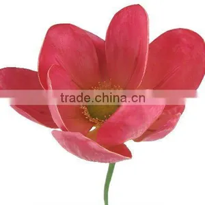 Artificial Flower, 37" Artificial Lotus, PU Lotus, High Quality Lotus thumbnail-1