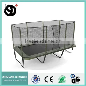 7'x10' Rectangular Trampolines With Safety Net thumbnail-4