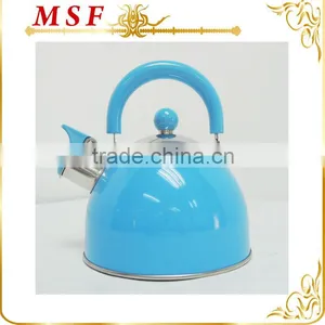 Eco-friendly 1.5 Liter Coffee Kettle With Colorful Coating thumbnail-1