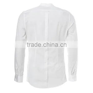 Formal Office Wear Shirts for Men White Shirts Custom Made in China thumbnail-5