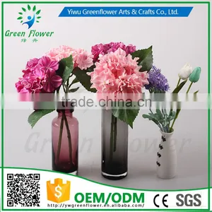 2016 Wholesale Multicolor 18 Heads Latex Artificial Flowers PU Real Touch Bouquet Wedding Bridal Decor Display Flower thumbnail-4