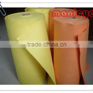 100% Polyester Needle Punched Non-woven Fabric For Cleaning Cloth thumbnail-1