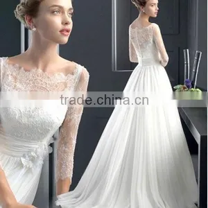 Stylish White Wedding Dress thumbnail-1