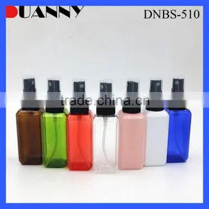WHOLESALE 50ML CLEAR PLASTIC SPRAY BOTTLES WITH BLACK FINE MIST thumbnail-6