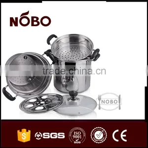 Multifunction Stainless Steel Industrial Steam Cooking Pot thumbnail-6