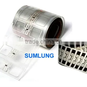 Clear RFID Dry Inlay With UHF Chip Transparent Flexible PET Housing thumbnail-1