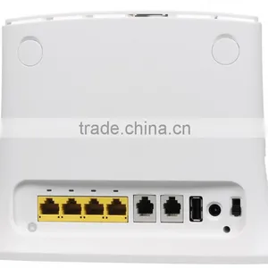 ZTE MF283 LTE/4G Wireless Wi-Fi Router Hotspot- 100 Mbps White thumbnail-4