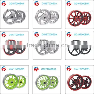 3.50-12 Inch Motorcycle Six Band Aluminum Wheel thumbnail-2