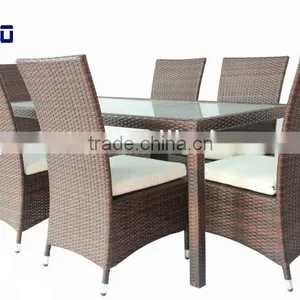 Granco KAL464 7pcs Dining Set Rattan Furniture thumbnail-1