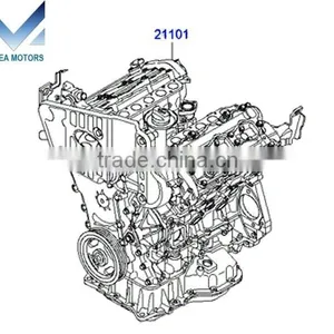 NEW ENGINE DIESEL S1-S2 D6EA EURO-4-5 ASSY-SUB COMPLETE SET MODULE FROM MOBIS 2008-16 MNR thumbnail-1