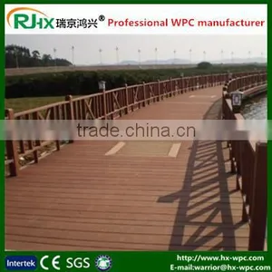 Composite Decking Wood Floor for Indoor Pool Flooring and Outdoor Plastic Deck Floor Covering thumbnail-4