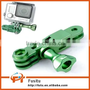 Colorful TMC CNC Aluminum Three-way Pivot Arm Mount Adapter Set for Gopro Hero 2/3/3+ thumbnail-1