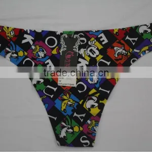2014 Lovely Cartoon Print Seamless Laser Cut Ladies Colaless thumbnail-1