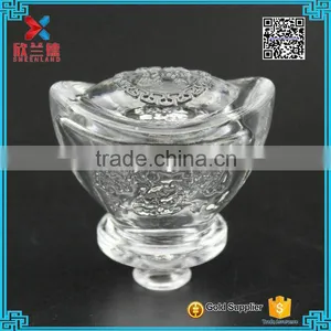 2016 New Products 15ml Ingot Shaped Glass Wine Liquor Bottle for Sale thumbnail-1