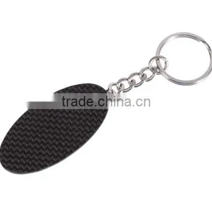 Grenade Shaped Carbon Fiber Keychain, Various Shapes Carbon Fiber Keychain thumbnail-3