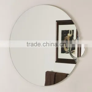 3mm 4mm 5mm Large Round Wall Mirror Glass With Double Coated Painted thumbnail-4