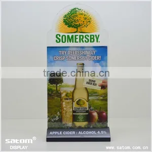 Double-Side Leaflet Adveritisement Acrylic Menu Holder thumbnail-1