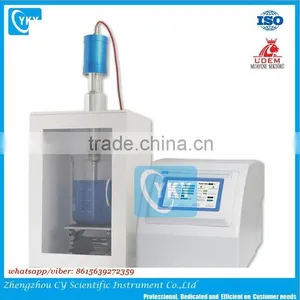 CY Laboratory High Quality LCD Touch Screen 2000ml Ultrasonic Homogenizer thumbnail-1