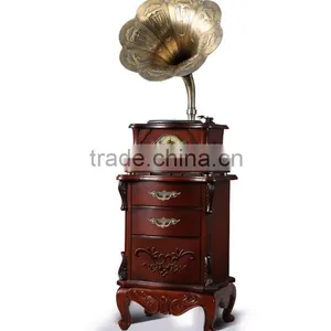 Hot Selling Retro Nostalgic Gramophone Classic Phonograph With Bluetooth thumbnail-1